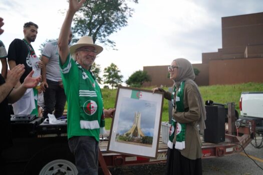Lawrence artists draw inspiration from World Cup and city’s new friendship with Team Algeria